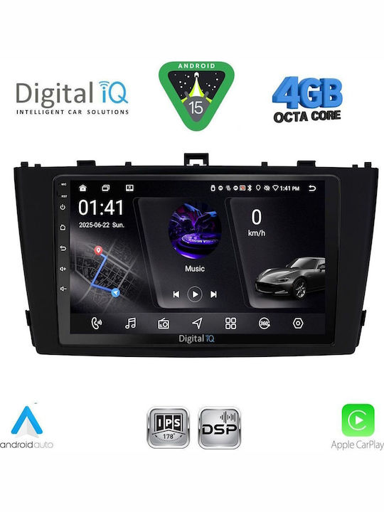Digital IQ Car Audio System for Toyota Avensis 2009-2015 Bluetooth USB WiFi GPS Apple CarPlay Android Auto with 9" Touch Screen