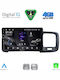 Digital IQ Car Audio System for Volvo S60 2010-2018 Bluetooth USB WiFi GPS Apple CarPlay Android Auto with 9" Touch Screen