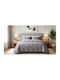 MayHome Duvet Cover Set 160x240cm Single With Pillowcase Gray