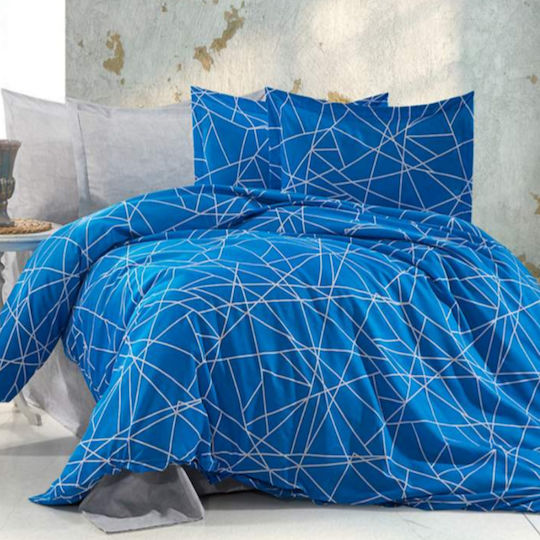 MayHome MayHome Coverlet Set Single Cotton & Polyester Geometric 160x240cm