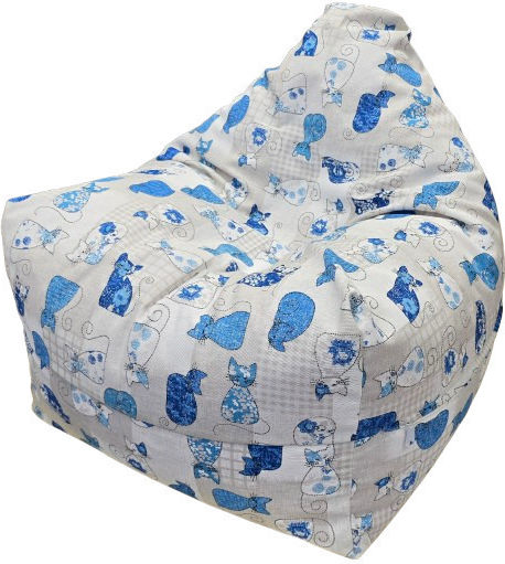 Kinderstuhl Blau OP1CAT-blau 50x50x30cm