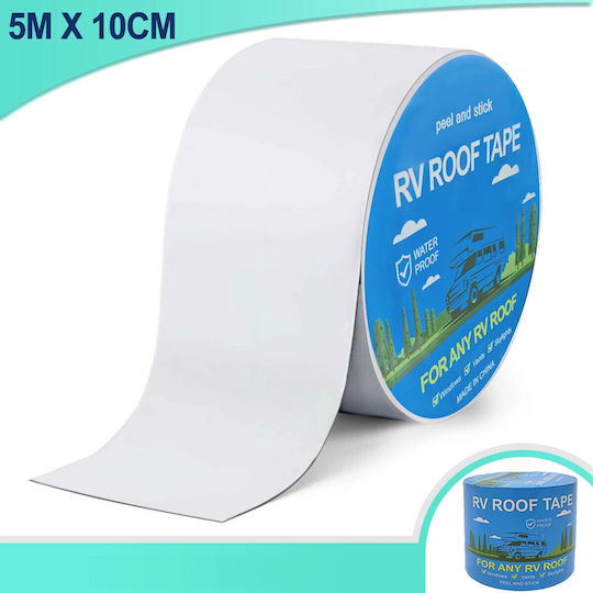 Promolink Μονωτική Ταινία Αρμών 100mm x 5m Λευκή