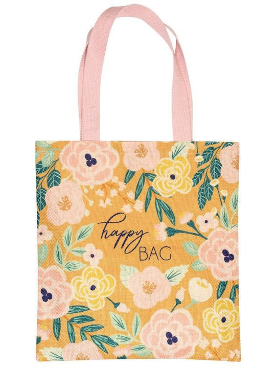 Τσάντα Πολλαπλών Χρήσεων Mustard Floral 38x36