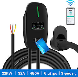 Junsun Φορτιστής 22kW με Ενσωματωμένο Καλώδιο 6m Type 2 Junsun Φορτιστής 22kW με Ενσωματωμένο Καλώδιο 6m Type 2