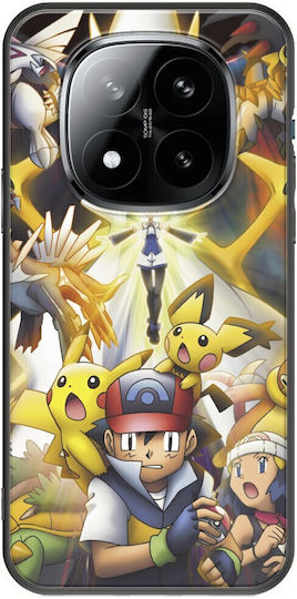 Pokemon Handyhülle Xiaomi Redmi Note 15 Pro+ 5g Schwarzes Tpu Schwarze Silikon
