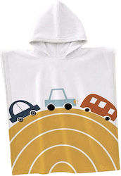 Stewehome Kinder Strandponcho Mit Kapuze Digitaldruck Für Babys 6-7 Jahre 50x50 cm Stewehome Kinder Strandponcho Mit Kapuze Digitaldruck Für Babys 6-7 Jahre 50x50 cm