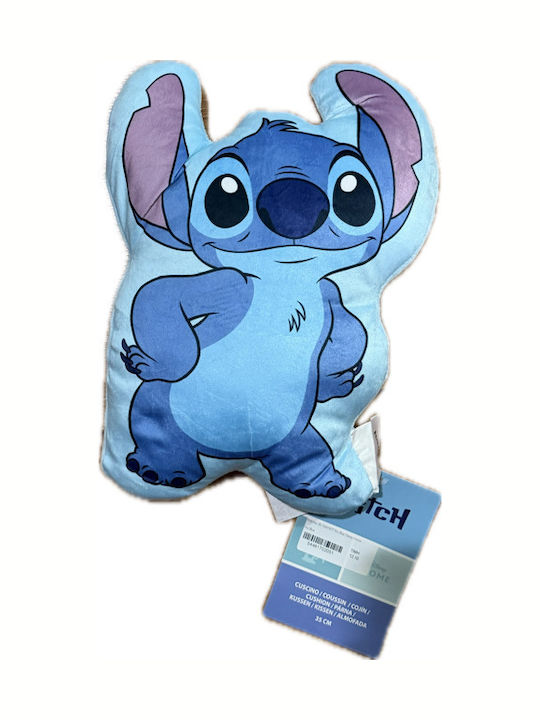 Disney Kids Decorative Pillow Stitch Light Blue