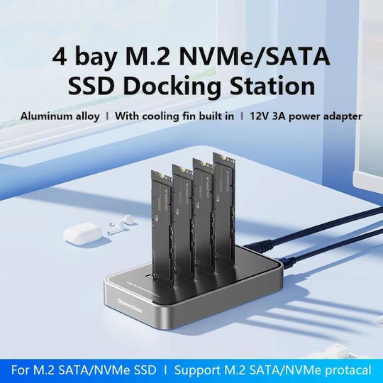 Blueendless Докинг Станция за С ATA Твърди Дискове със Свързаност USB-C / USB 3.2 (CG761J)