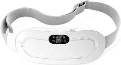 Kimriber Massage Belt for Waist and Body with Vibration and Heating Function White