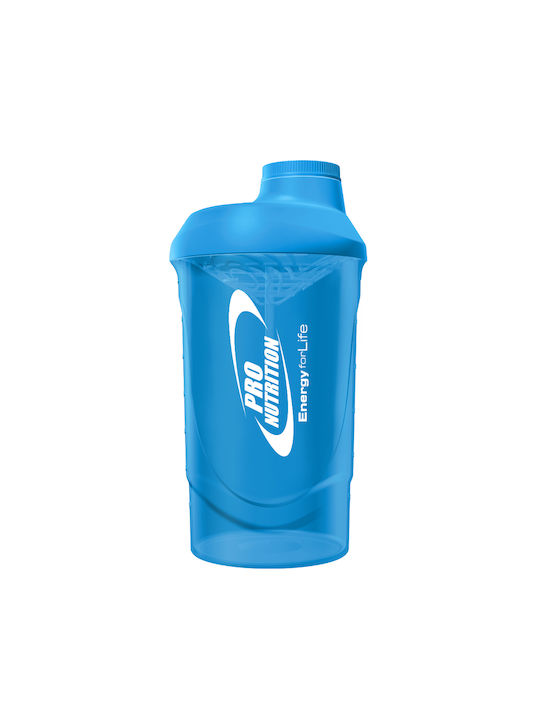Pro Nutrition Agitator De Proteine 600ml Din Plastic Albastru
