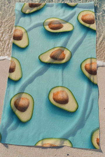 SteweHome SteweHome Strandtuch Baumwolle Blau 150x75cm