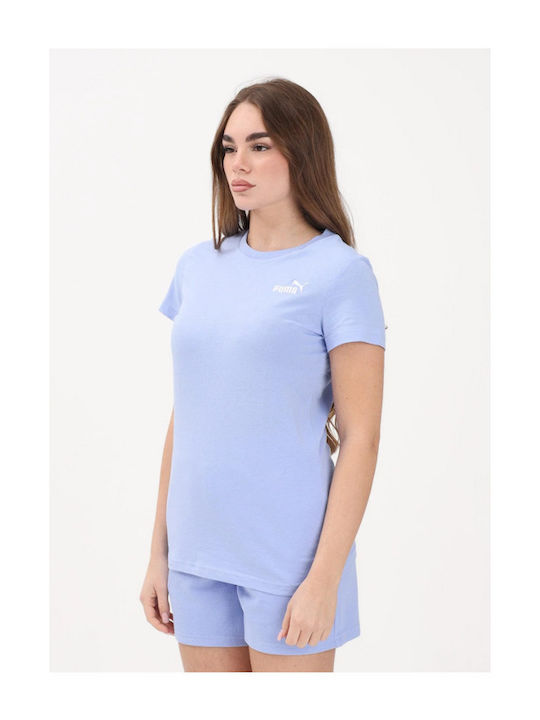 PUMA Logo Women's Sports T-shirt Purple