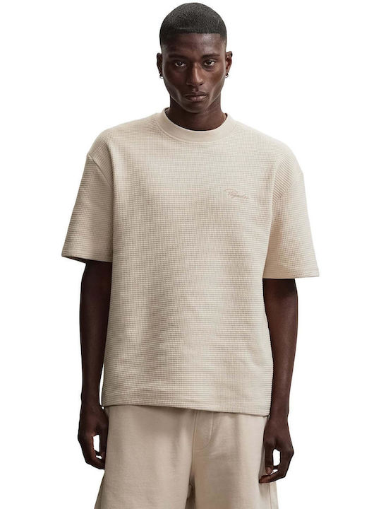 Herrenblusen T-Shirts Beige