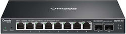 TP-LINK ES210X-M2 Managed L2 Switch with 8 Ethernet Ports and 2 SFP Ports