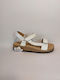 Leather Women's Anatomic White Sandals