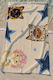 Stewehome Beach Towel Multicolored Dog Print 75x150 Cm