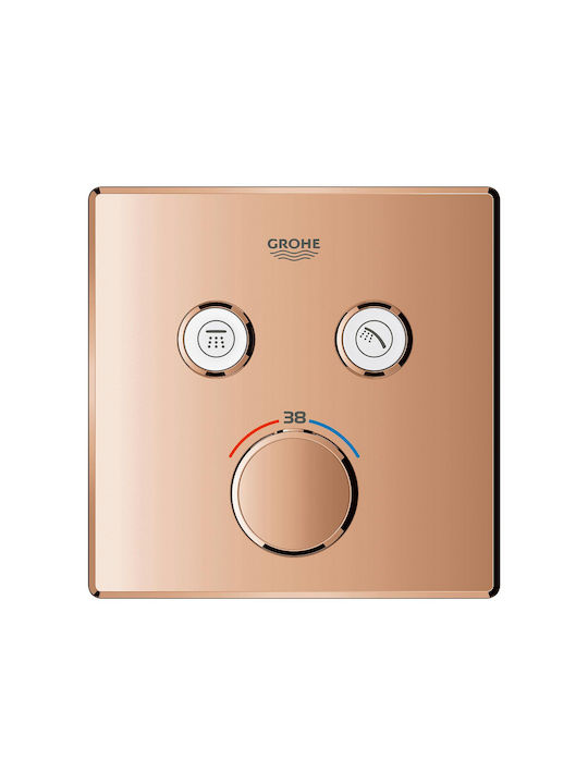 Grohe Миксер Вградена Батерия за Душ Меден