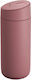 Fellow Thermos Glass 473ml Powder Pink