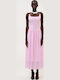 Summer Midi Dress Pink