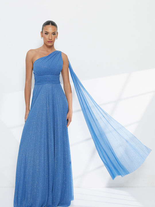 RichgirlBoudoir Sommer Maxi Abendkleid Hellblau