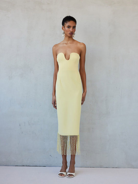 Mix & Match Showroom Καλοκαιρινό Midi Βραδινό Φ...