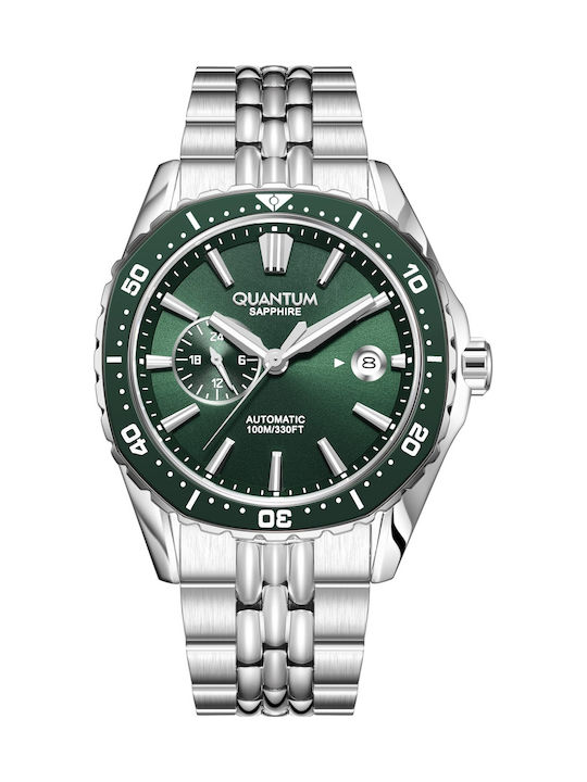 Quantum Men's Watch 40mm Automatic with Silver ...