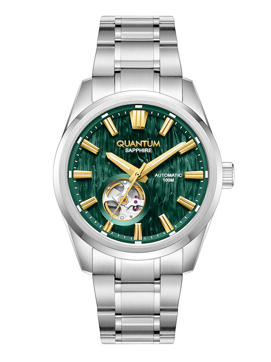 Quantum Men's Watch 40mm Automatic with Silver ...