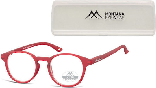 Montana Eyewear Γυαλιά Πρεσβυωπίας +3.00 σε Κόκκινο χρώμα