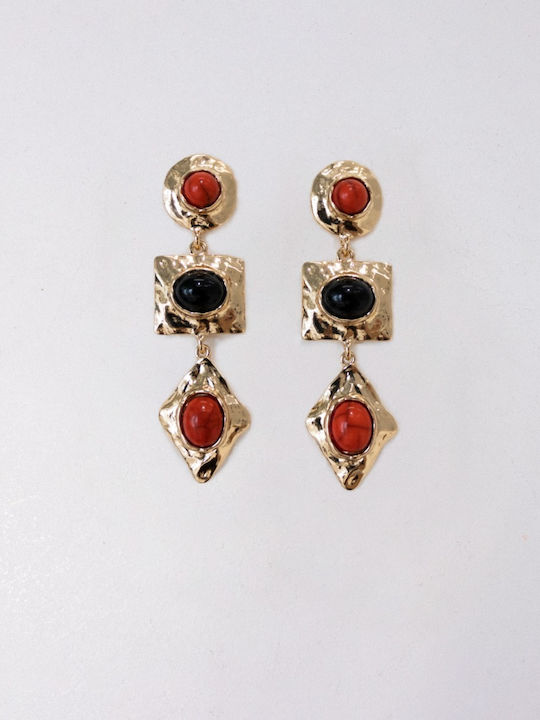 Toi&Moi Earrings with Stones