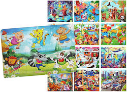 Holz Kinderpuzzle 60 Teile ToyMarkt