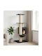 vidaXL Scratching Post Cat Tree Gray 65x71x137cm