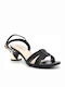 Anatomische Damen Sandalen Schwarz
