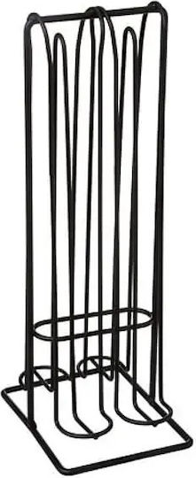 Suport 32 Capsule Cafea 5five Universal Orice Tip Capsule 10.2 X 12.7 X 29.5 Cm Oțel Culoare Neagră
