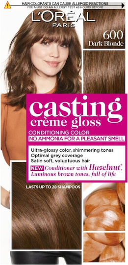 L'Oreal Paris Casting Creme Gloss Боя за Коса Без Амоняк 600