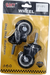 Rotating Wheels 2 Pieces