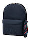Polo Original Double Scarf School Backpack for Junior High-High School with Water Bottle Holder Dark Blue 27L 30 x 24 x 42cm 2026