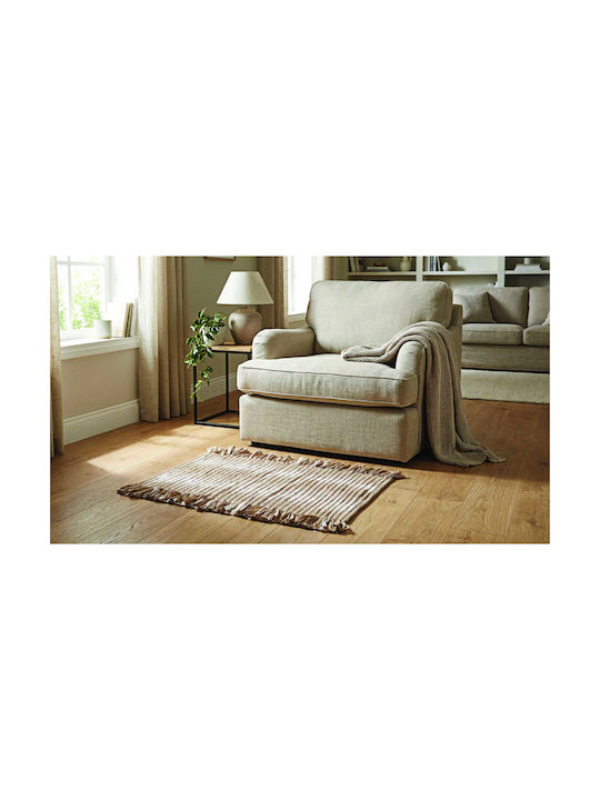 Kipper Χαλί Ορθογώνιο Βαμβακερό Grey 70x140cm