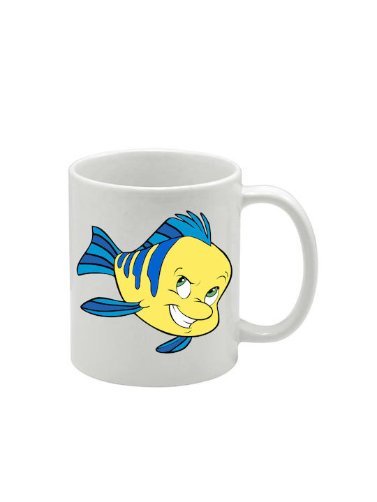 Weiße Tasse Ariel