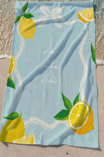 SteweHome SteweHome Strandtuch Baumwolle Blau 150x75cm
