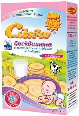 Slantcho Cremă Alimentară Pentru Bebeluși 200gr Pentru 6+ Luni