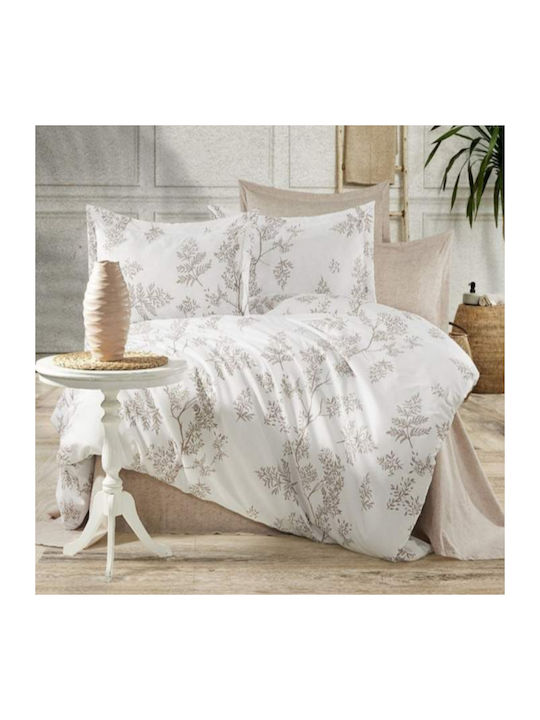 MayHome Σετ Πάπλωμα Μονό 160x240εκ. Polycotton Floral