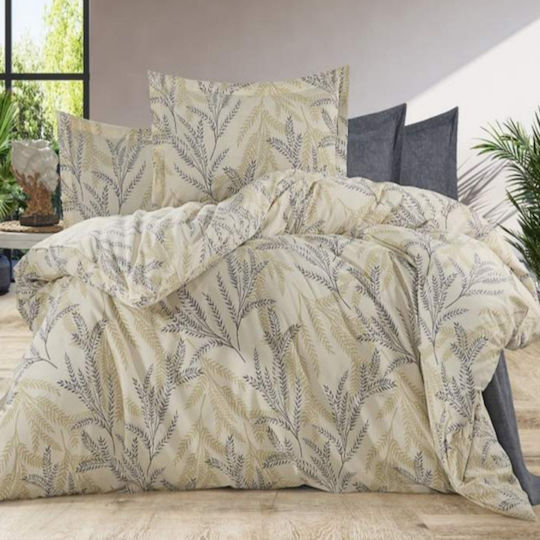 MayHome Σετ Πάπλωμα Μονό 160x240εκ. Polycotton Floral