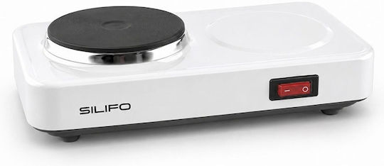 Silifo SF6622 Countertop Enamel Single Burner White