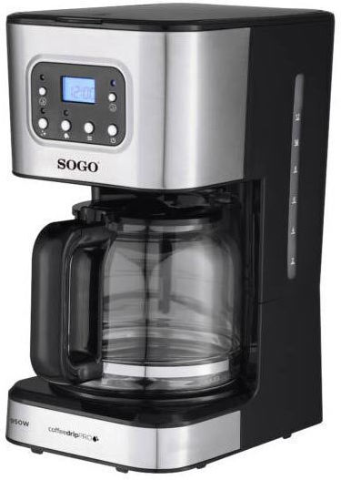 Sogo Coffeedrip PRO Programmable Filter Coffee Machine 950W