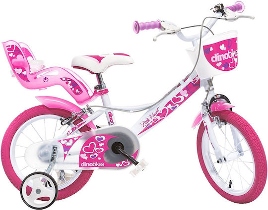 Dino Bikes Bicicletă Copii 14" BMX Multicoloră