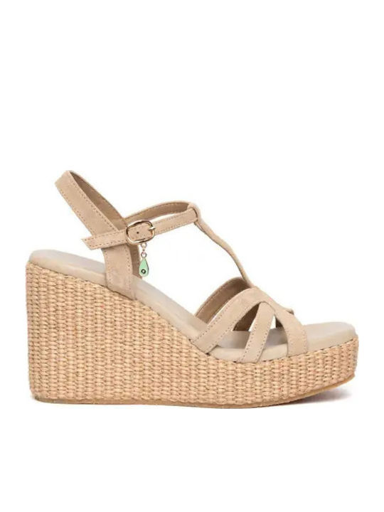 Komis & Komis Summer Women's Platforms Beige