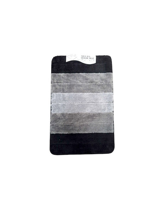 Bath Mat 915602_b Black 38x58cm