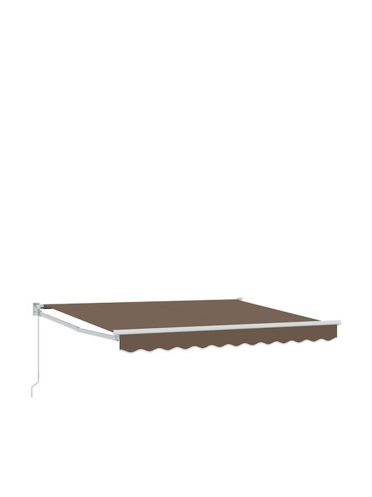 vidaXL Terrasse Zelt Braune 3x2.5m