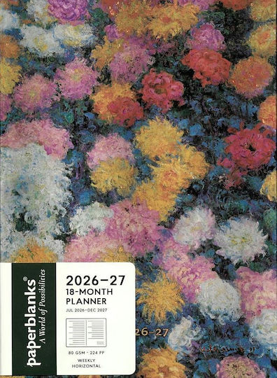 Paperblanks Εβδομαδιαία Ακαδημαϊκή Ατζέντα 2026/27 (με Προσωποποίηση)