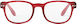 Izipizi Reading Glasses +2.50 In Red Colour